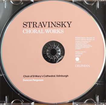 CD Igor Stravinsky: Choral Works Mass / Cantata 123616