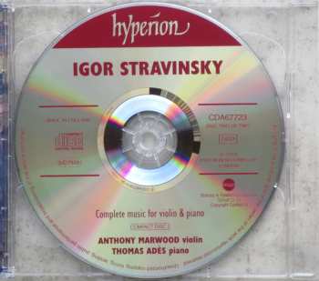 2CD Igor Stravinsky: Complete Music For Violin & Piano 309500