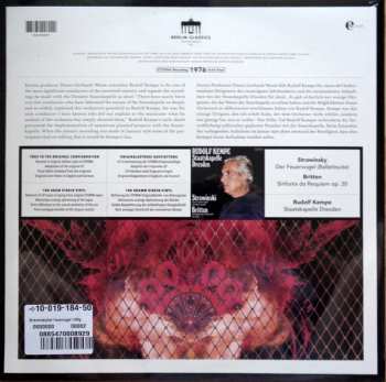LP Igor Stravinsky: Der Feuervogel (Ballett-Suite) / Sinfonia Da Requiem Op. 20 76009