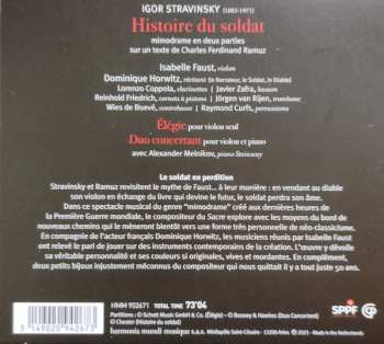 CD Igor Stravinsky: Stravinsky - Histoire Du Soldat 107378