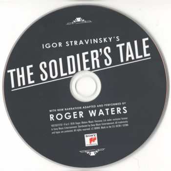 CD Igor Stravinsky: Igor Stravinsky’s The Soldier’s Tale With New Narration Adapted And Performed By Roger Waters 33332
