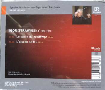 CD Igor Stravinsky: Le Sacre Du Printemps;  L'Oiseau De Feu 292965