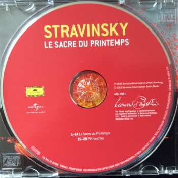 CD Igor Stravinsky: Le Sacre Du Printemps · Pétrouchka 45614
