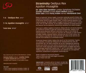 SACD Igor Stravinsky: Oedipus Rex / Apollon Musagète 111523