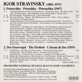 CD Igor Stravinsky: Pétrouchka, L'Oiseau De Feu 451779