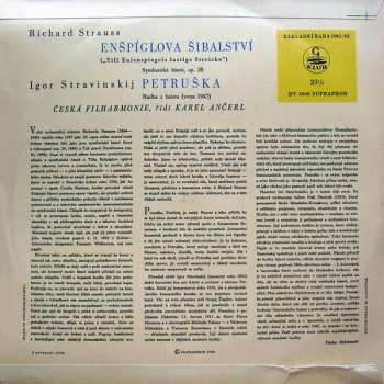 LP Igor Stravinsky: Enšpíglova Šibalství / Petruška 275639