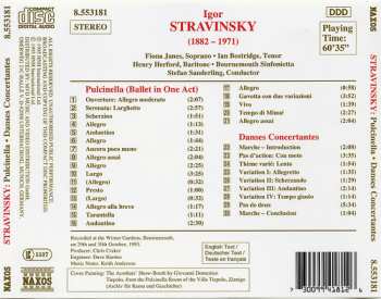 CD Igor Stravinsky: Pulcinella - Danses Concertantes 233382