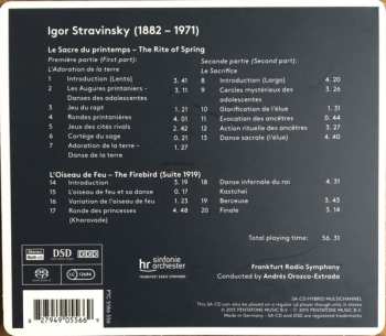 SACD Igor Stravinsky: Rite Of Spring / Firebird Suite (1919) 188838