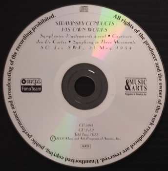 2CD Igor Stravinsky:  Stravinsky Conducts Stravinsky: Apollo · Oedipus Rex · Symphonies Of Winds · Capriccio  · Jeu De Cartes · Symphony In 3 Movements 316448