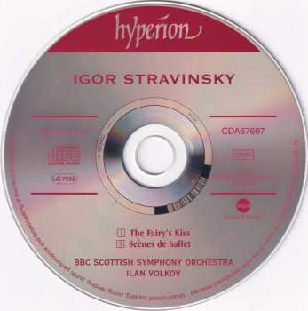 CD Igor Stravinsky: The Fairy's Kiss ∙ Scènes De Ballet 354416