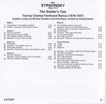CD Igor Stravinsky: The Soldier's Tale (Complete) 324285