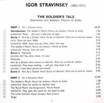 CD Igor Stravinsky: The Soldier's Tale (Complete) 327851