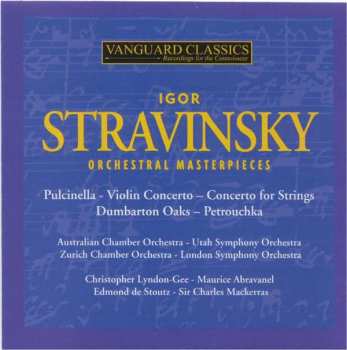 Album Igor Strawinsky: Orchestral Masterpieces