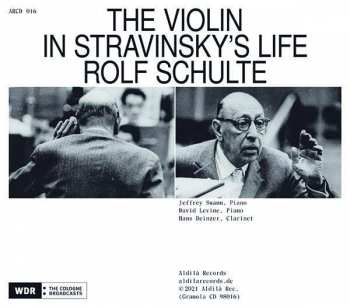 Igor Strawinsky: Werke Für Violine & Klavier - "the Violin In Stravinsky's Life"