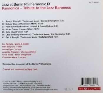 CD Iiro Rantala: Jazz At Berlin Philharmonic IX: Pannonica 322245