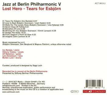 CD Iiro Rantala: Jazz At Berlin Philharmonic V - Lost Hero - Tears For Esbjörn 507095