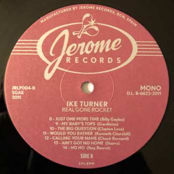 LP Ike Turner: Real Gone Rocket - Ike Turner : Session Man Extraordinaire : Selected Singles 1951-1959 315634