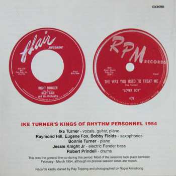 CD Ike Turner's Kings Of Rhythm: Rhythm Rockin' Blues 238876