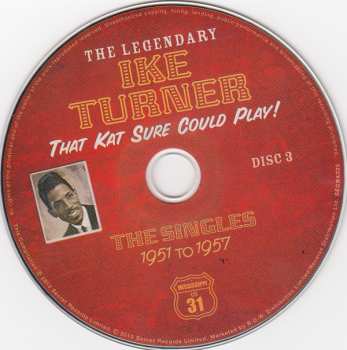 4CD/Box Set Ike Turner: That Kat Sure Could Play! The Singles 1951 To 1957 230697