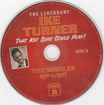 4CD/Box Set Ike Turner: That Kat Sure Could Play! The Singles 1951 To 1957 230697