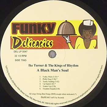 LP Ike Turner's Kings Of Rhythm: A Black Man's Soul 538728