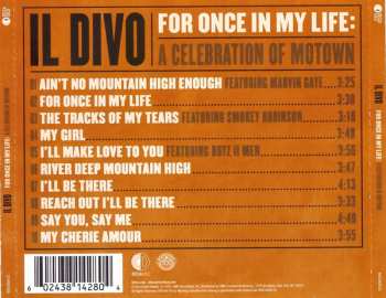 CD Il Divo: For Once In My Life: A Celebration Of Motown 57246