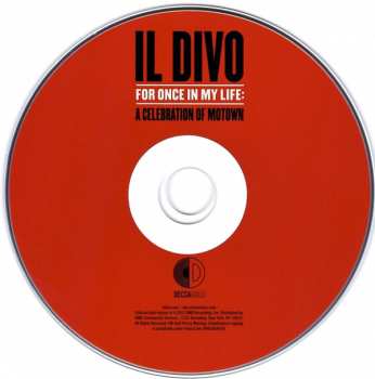 CD Il Divo: For Once In My Life: A Celebration Of Motown 57246