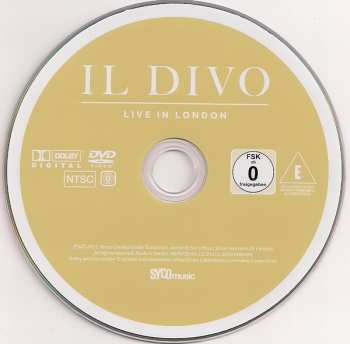 DVD Il Divo: Live In London 21374