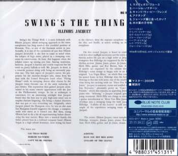 CD Illinois Jacquet: Swing's The Thing LTD 419434