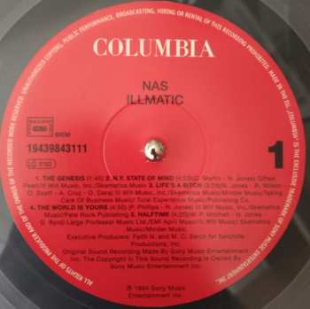 LP Nas: Illmatic LTD | CLR 17344