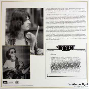 LP Imagination: I'm Always Right - The WDR Tapes 1977 466444