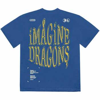 Merch Imagine Dragons: Tričko Lyrics  XXL