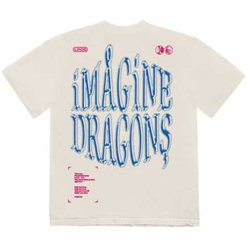 Merch Imagine Dragons: Tričko Lyrics  XL