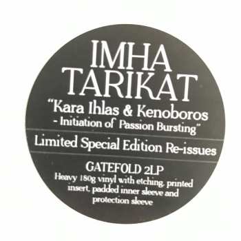 2LP Imha Tarikat: Kara Ihlas / Kenoboros - Initiation of Passion Bursting LTD | CLR 89829