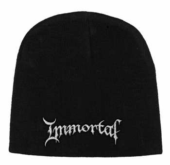 Merch Immortal: Čepice Logo Immortal Vyšívaná