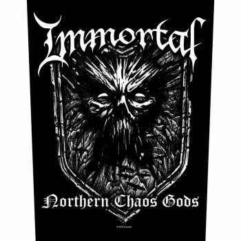 Merch Immortal: Zádová Nášivka Northern Chaos Gods