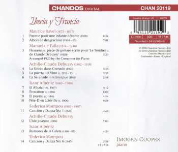 CD Imogen Cooper: Iberia Y Francia 337276
