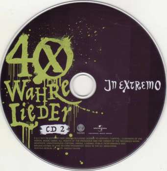 2CD In Extremo: 40 Wahre Lieder ~The Best Of~ 436087