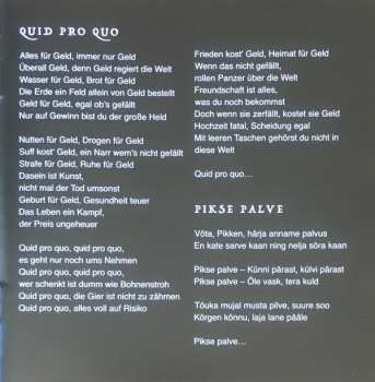 CD In Extremo: Quid Pro Quo 29211