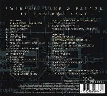 2CD Emerson, Lake & Palmer: In The Hot Seat DLX 17732