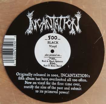 LP Incantation: Blasphemy LTD 457630