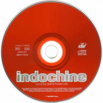 CD Indochine: Un Jour Dans Notre Vie 329434