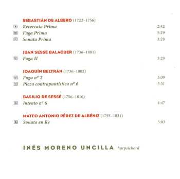 CD Inés Moreno Uncilla: 300 Years Of Spanish Harpsichord Music 501445