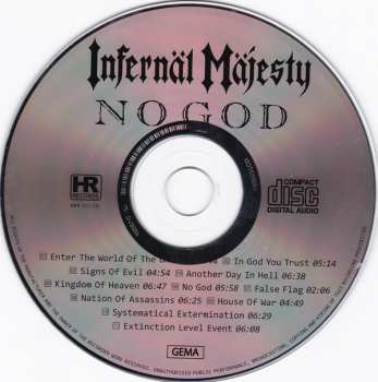 CD Infernäl Mäjesty: No God 25389