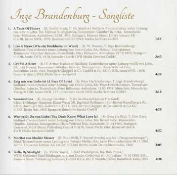 CD Inge Brandenburg: I Love Jazz 331909