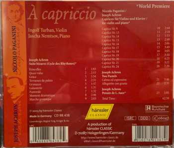 CD Ingolf Turban: A capriccio 491101
