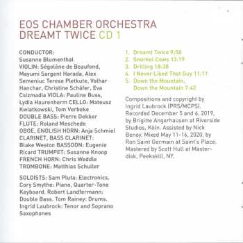 2CD Ingrid Laubrock: Dreamt Twice, Twice Dreamt (Music For Chamber Orchestra And Small Ensemble) 94351