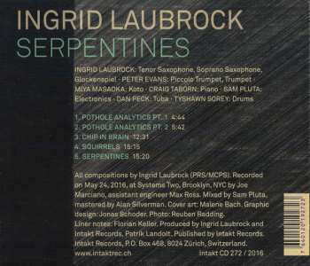 CD Ingrid Laubrock: Serpentines 503585
