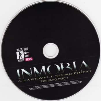 CD Inmoria: A Farewell To Nothing: The Diary Part I 246978