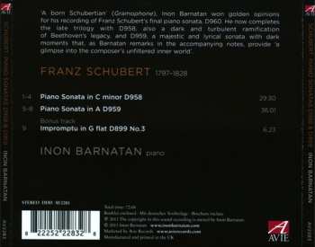 CD Inon Barnatan: Piano Sonatas D958 & D959 447296